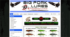 Desktop Screenshot of bigforklures.com